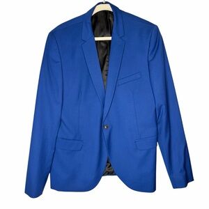 Zara Men's Blue Blazer NWOT